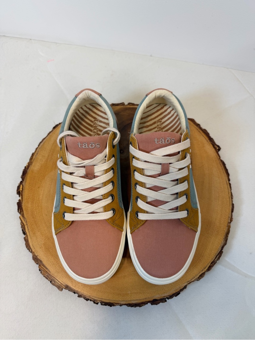Taos Women's Plim Soul Canvas Sneakers Beach Multi Colors Canvas Size 7.5 - Picture 9 of 9